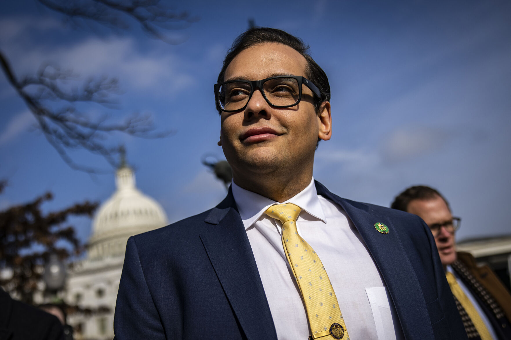 Political treasurer says Santos campaign listed him as overseeing political accounts without his authorization